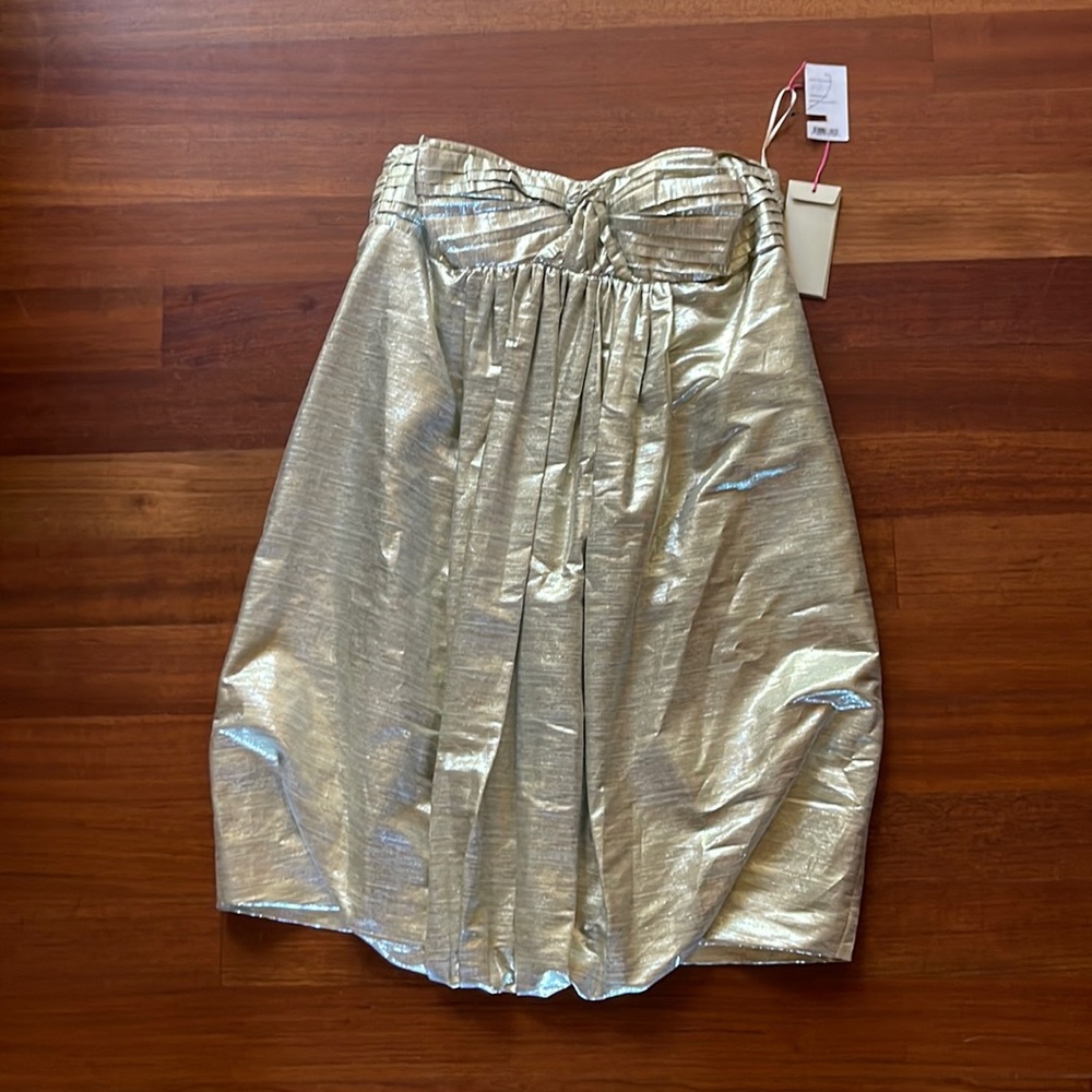 Never worn vintage Stella McCartney silver cocktail dress! Size 44.